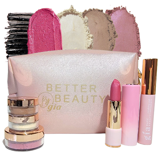 Beautifying Five Makeup Set + Makeup Bag| makeup pouch